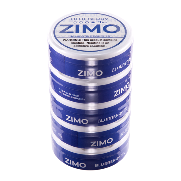 ZIMO Pouches 5 pack - Blueberry