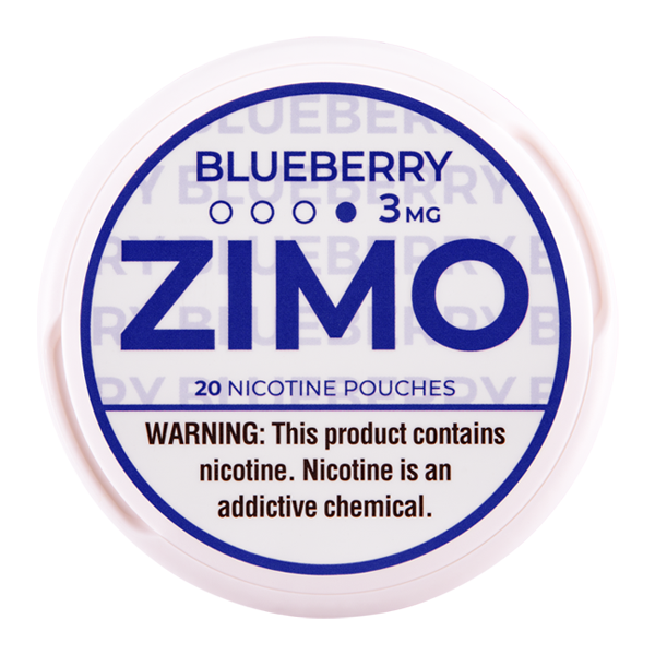 ZIMO Pouches Blueberry 3mg