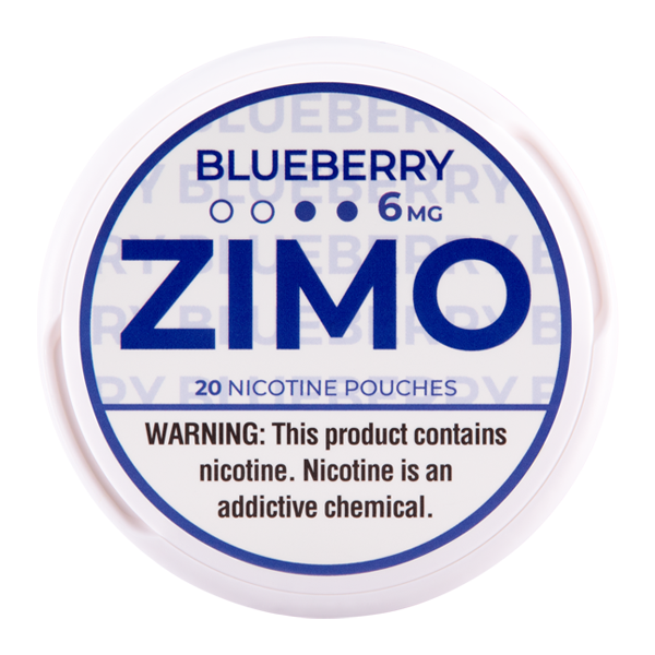 ZIMO Pouches Blueberry - 6mg