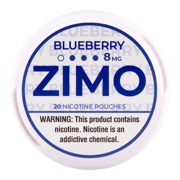 ZIMO Pouches Blueberry - 3mg