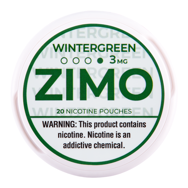 ZIMO Pouches Wintergreen - 3mg