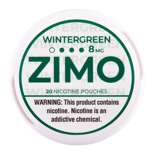 ZIMO Pouches Wintergreen - 8mg