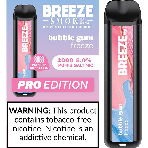 Bubble Gum Freeze Breeze Pro