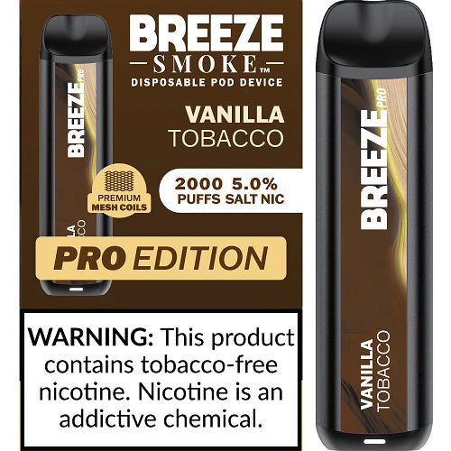 Vanilla Tobacco Breeze Pro