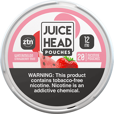 Juice Head 12mg Nicotine Pouches - Watermelon Strawberry Mint