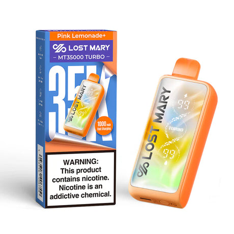 Lost Mary MT35000 Turbo Disposable Vape - Pink Lemonade + 