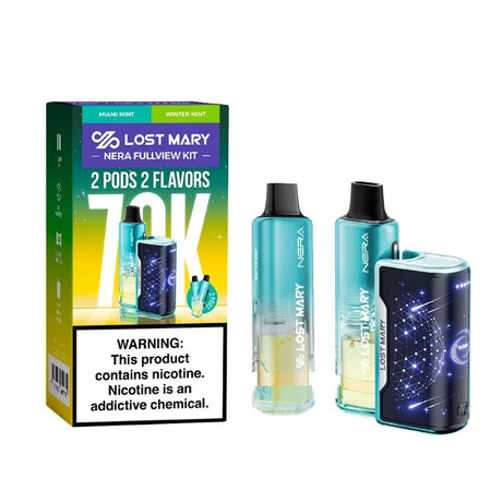 Lost Mary Fullview 70k Kit - Miami Mint & Winter Mint