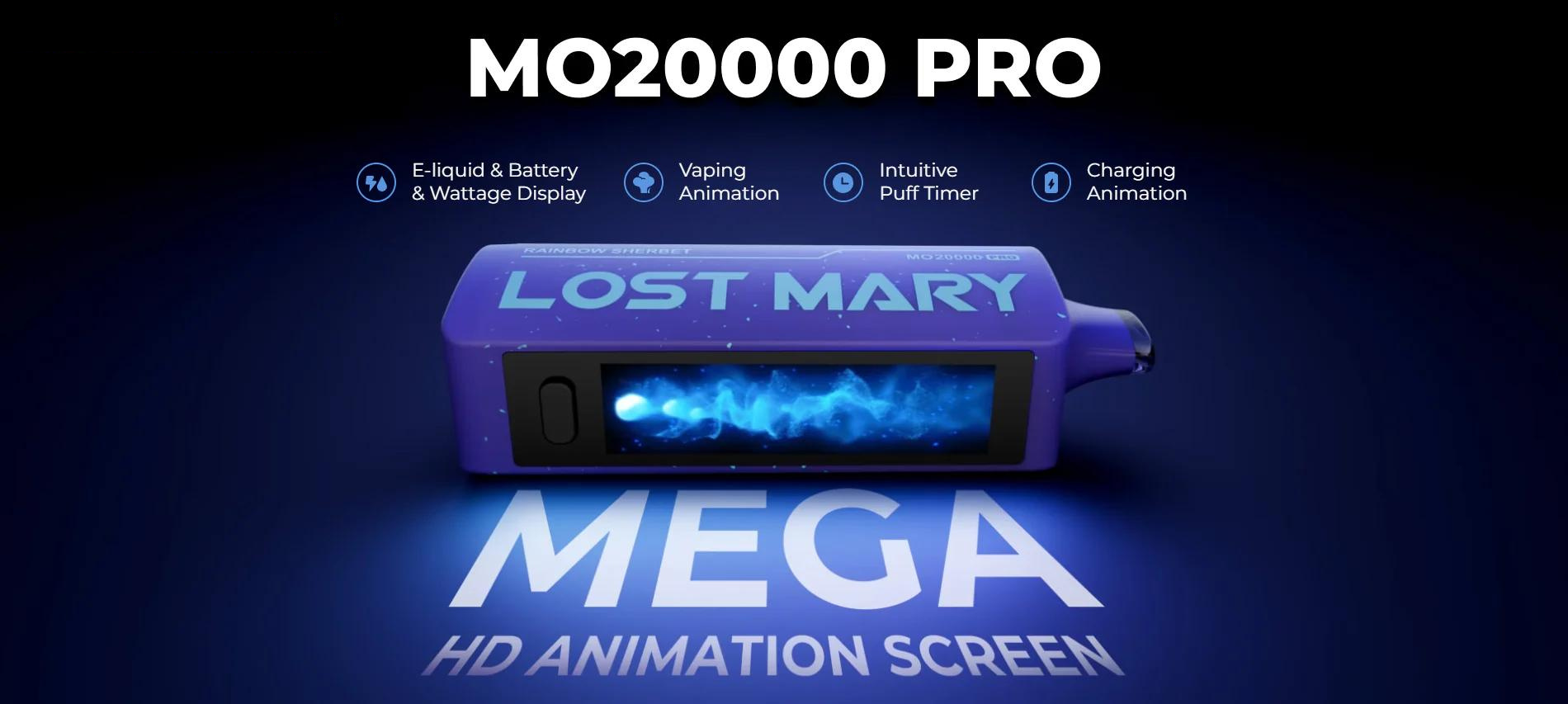 Lost Mary MO PRO20000 Vape Flyer